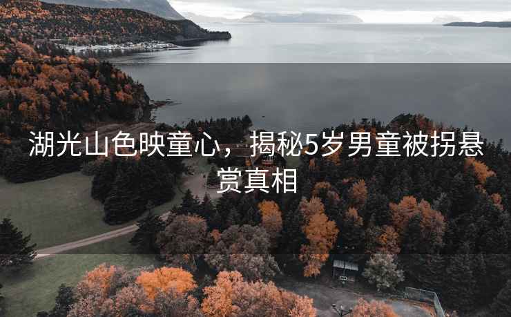 湖光山色映童心，揭秘5歲男童被拐懸賞真相