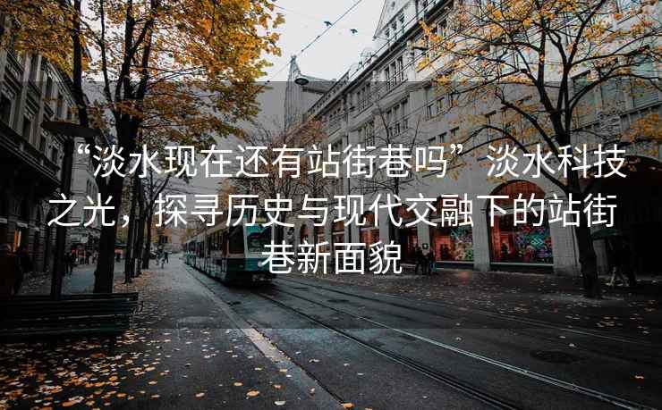 “淡水現(xiàn)在還有站街巷嗎”淡水科技之光，探尋歷史與現(xiàn)代交融下的站街巷新面貌