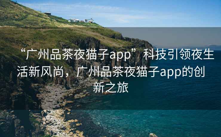 “廣州品茶夜貓子app”科技引領(lǐng)夜生活新風(fēng)尚，廣州品茶夜貓子app的創(chuàng)新之旅