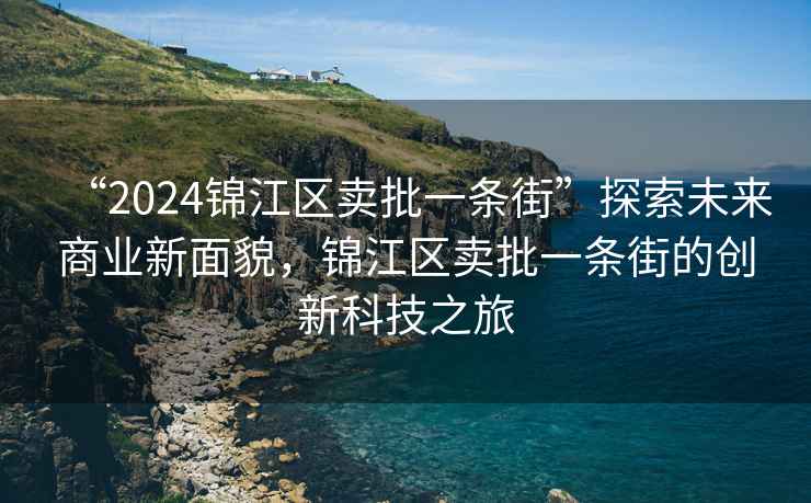 “2024錦江區(qū)賣批一條街”探索未來商業(yè)新面貌，錦江區(qū)賣批一條街的創(chuàng)新科技之旅