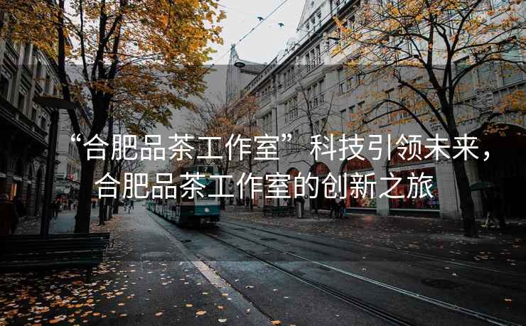 “合肥品茶工作室”科技引領未來，合肥品茶工作室的創(chuàng)新之旅