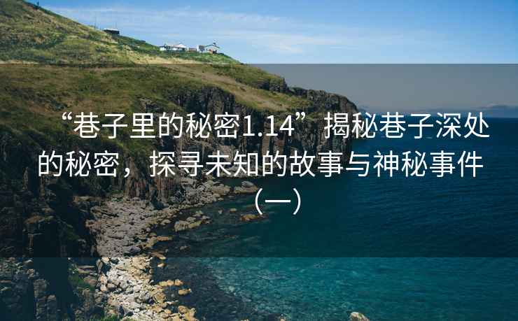 “巷子里的秘密1.14”揭秘巷子深處的秘密，探尋未知的故事與神秘事件（一）