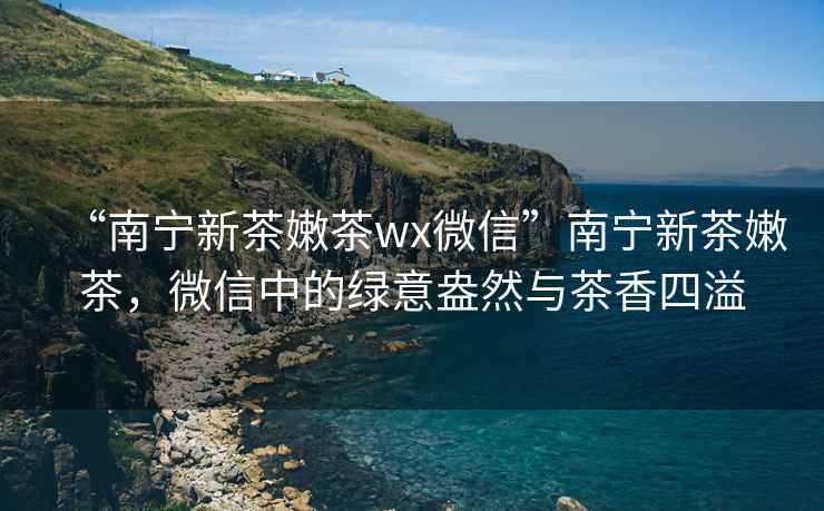 “南寧新茶嫩茶wx微信”南寧新茶嫩茶，微信中的綠意盎然與茶香四溢
