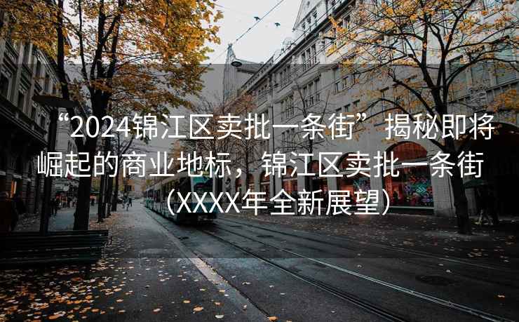 “2024錦江區(qū)賣批一條街”揭秘即將崛起的商業(yè)地標(biāo)，錦江區(qū)賣批一條街（XXXX年全新展望）