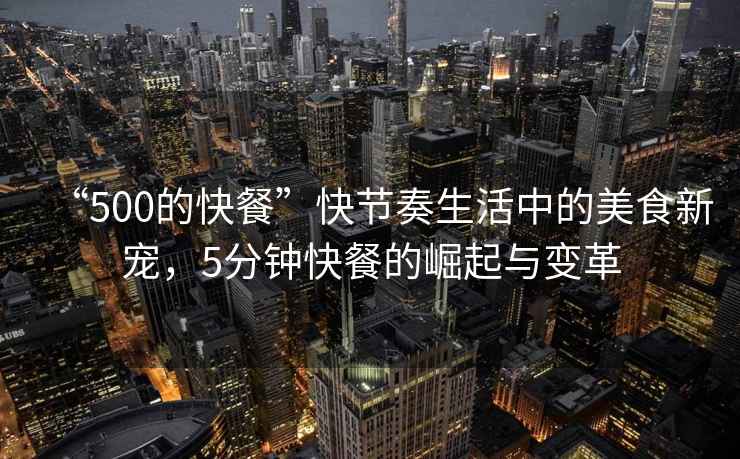 “500的快餐”快節(jié)奏生活中的美食新寵，5分鐘快餐的崛起與變革