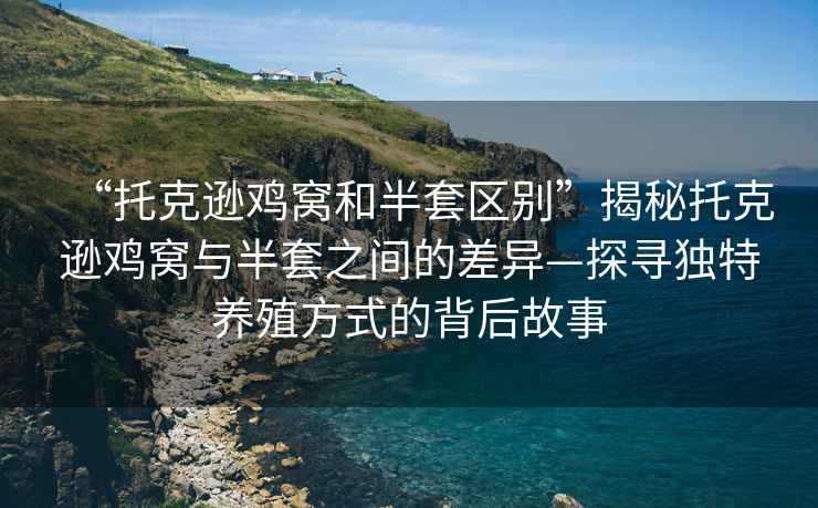 “托克遜雞窩和半套區(qū)別”揭秘托克遜雞窩與半套之間的差異—探尋獨(dú)特養(yǎng)殖方式的背后故事