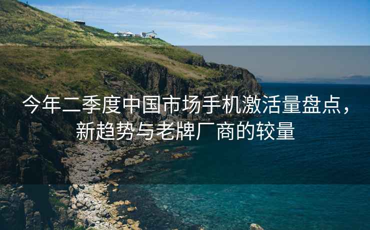 今年二季度中國市場(chǎng)手機(jī)激活量盤點(diǎn)，新趨勢(shì)與老牌廠商的較量