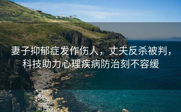 妻子抑郁癥發(fā)作傷人，丈夫反殺被判，科技助力心理疾病防治刻不容緩