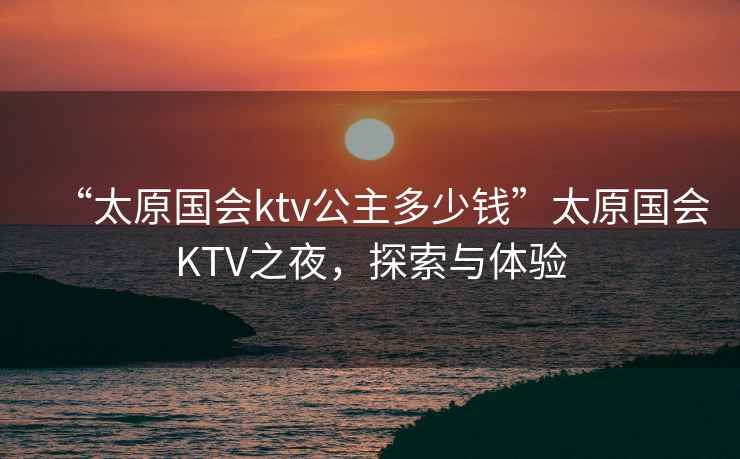 “太原國會ktv公主多少錢”太原國會KTV之夜，探索與體驗