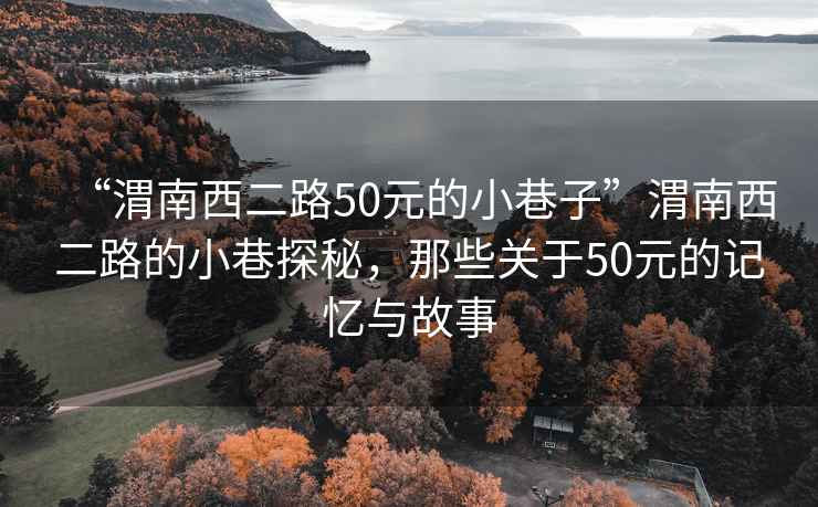 “渭南西二路50元的小巷子”渭南西二路的小巷探秘，那些關(guān)于50元的記憶與故事