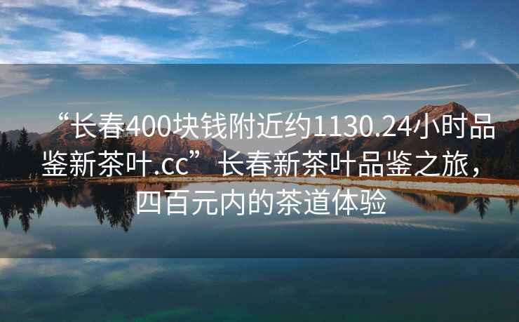 “長春400塊錢附近約1130.24小時品鑒新茶葉.cc”長春新茶葉品鑒之旅，四百元內(nèi)的茶道體驗