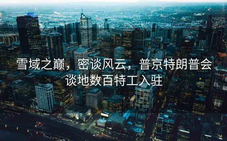 雪域之巔，密談風云，普京特朗普會談地數(shù)百特工入駐