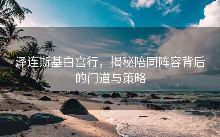 澤連斯基白宮行，揭秘陪同陣容背后的門道與策略