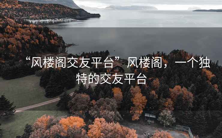 “風樓閣交友平臺”風樓閣，一個獨特的交友平臺