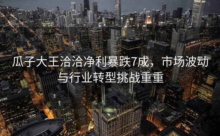 瓜子大王洽洽凈利暴跌7成，市場波動與行業(yè)轉(zhuǎn)型挑戰(zhàn)重重